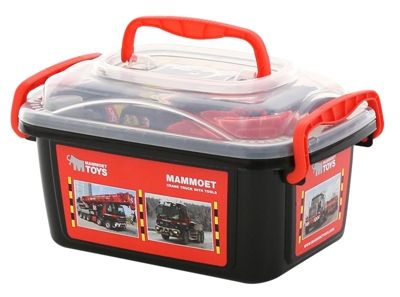 Автомобиль-эвакуатор MAMMOET + конструкторский набор (36 элементов), арт. 57136, производитель Полесье, ISBN 481-0-34405-713-6 № 4