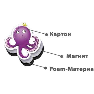 Игра магнитная "Пираты", производитель Я РАСТУ ТОЙЗ, ISBN 482-0-19505-928-9 № 4