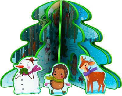 Новогодняя елка (книжка-игрушка на пене EVA), производитель МОЗАИКА kids , ISBN 978-5-43150-714-4 № 4