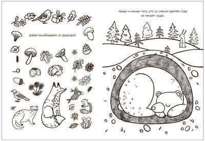 На природе (Большие раскраски), производитель МОЗАИКА kids , ISBN 978-5-43153-995-4 № 2