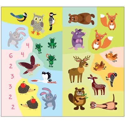 Найди, посчитай, наклей. Набор из 4-х книг, производитель МОЗАИКА kids , ISBN 978-5-43153-602-1 № 4