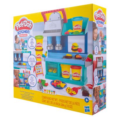 Набор с массой для лепки PLAY-DOH "Ресторан для шеф-повара", арт. F81075L0, производитель Hasbro (Хасбро), ISBN 501-0-99616-909-9 № 1