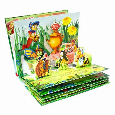 Муха-Цокотуха. Чуковский К.И. Сказки-панорамки от К. Чуковского, производитель Malamalama (Маламалама), ISBN 978-5-00134-140-6 № 3