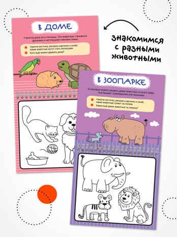 «Животные» (серия «Многоразовые водные раскраски», раскраски), производитель МОЗАИКА kids , ISBN 978-5-43154-266-4 № 4