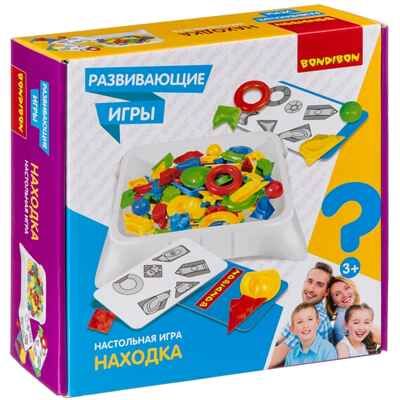 Развивающая настольная игра НАХОДКА , арт. ВВ4167, производитель Bondibon (Бондибон), ISBN 489-5-13604-250-7 № 1