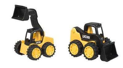 Набор JCB 18см 2 машинки (экскаватор и мини-погрузчик), арт. 1416460, производитель HTI (ЭйчТиАй), ISBN 505-0-84164-601-6 № 1