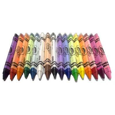 16 смываемых треугольных восковых мелков, производитель Crayola, ISBN 7-1-66202-016-3 № 3