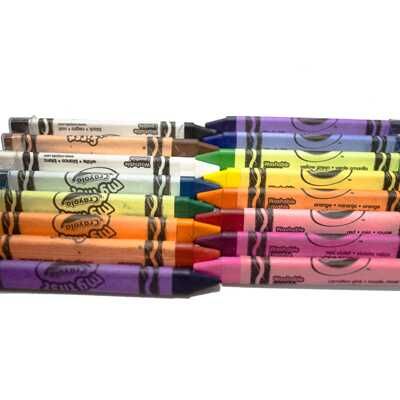 16 смываемых треугольных восковых мелков, производитель Crayola, ISBN 7-1-66202-016-3 № 4