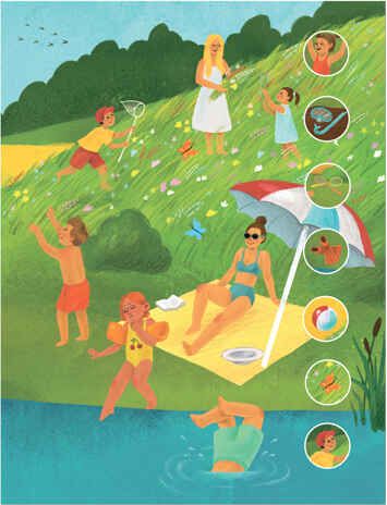 В деревне (Многоразовые наклейки), производитель МОЗАИКА kids , ISBN 978-5-43152-978-8 № 3