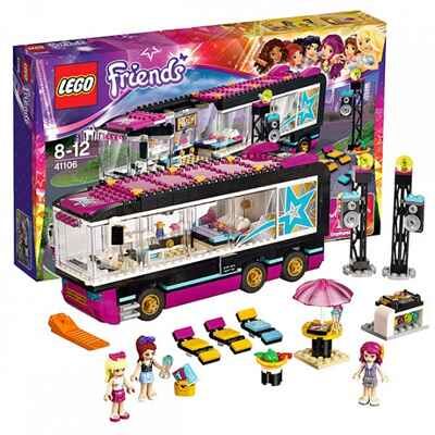 LEGO Friends 41106 Поп звезда: гастроли, производитель LEGO (ЛЕГО), ISBN 570-2-01534-684-9 № 1
