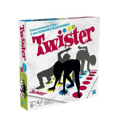 Игра Twister, арт. 98831E76, производитель Hasbro (Хасбро), ISBN 501-0-99366-380-4 № 1