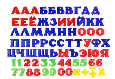 Магнитная азбука и цифры, арт. 1105, производитель Татой, ISBN 460-4-66800-078-3 № 2