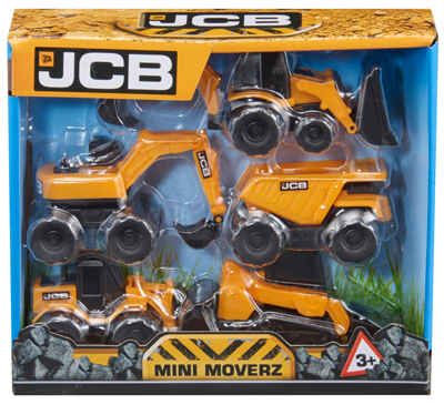 Строительная техника JCB серия Mini Moverz (5 шт в упак), арт. 1416886, производитель HTI (ЭйчТиАй), ISBN 505-0-84168-861-0 № 1