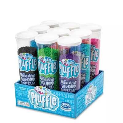 ПлэйФоум PlayFoam "Pluffle" (Живой Песок, 9 элементов), арт. EI-1940, производитель Educational Insidhts, ISBN 08-6-00201-940-0 № 1