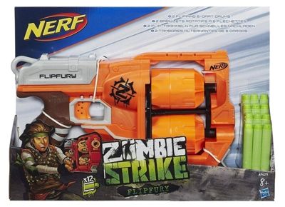 Бластер Nerf Зомби Страйк Переворот, арт. A9603EU4, производитель Hasbro (Хасбро), ISBN 501-0-99483-642-9 № 1