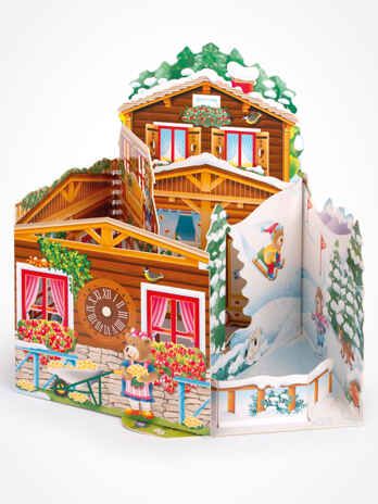 Книжки-конструкторы. Сказочный домик, производитель МОЗАИКА kids , ISBN 978-5-43150-770-0 № 3
