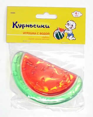 Игрушка-прорезыватель с водой "Арбуз", производитель Мир детства, ISBN 460-5-65823-082-1 № 1