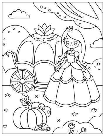 Сказки (Милые раскраски), производитель МОЗАИКА kids , ISBN 978-5-43154-694-5 № 7