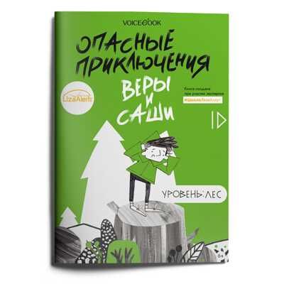 Опасные приключения Веры и Саши. Уровень: Лес, производитель VoiceBook, ISBN 978-5-90752-021-9 № 1