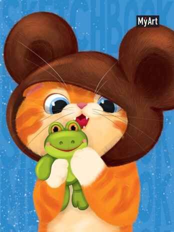 MyArt. MeowBook Скутчбук. Плюшевый котик, производитель Проф-Пресс , ISBN 467-0-15904-144-3 № 1