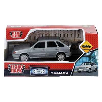 Машина LADA-2114 Samara 11 см., серебристая, арт. 2114-11PL-SR, производитель Симбат, ISBN 468-0-87809-048-6 № 1