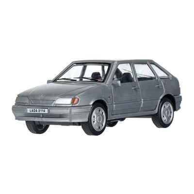 Машина LADA-2114 Samara 11 см., серебристая, арт. 2114-11PL-SR, производитель Симбат, ISBN 468-0-87809-048-6 № 2