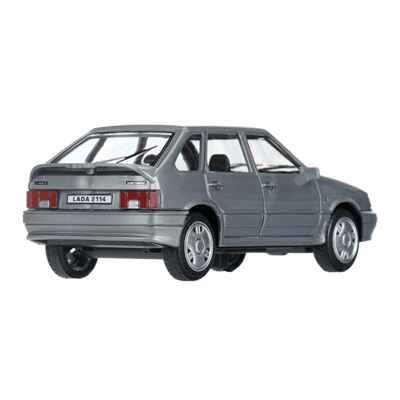 Машина LADA-2114 Samara 11 см., серебристая, арт. 2114-11PL-SR, производитель Симбат, ISBN 468-0-87809-048-6 № 3