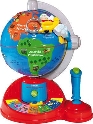 Игрушка развивающая Vtech обучающий глобус муз. на бат., 5 программ, в рус. кор., производитель Vtech, ISBN 460-7-17922-915-5 № 1